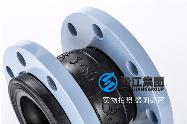 来宾润滑站用DN80橡胶避震喉