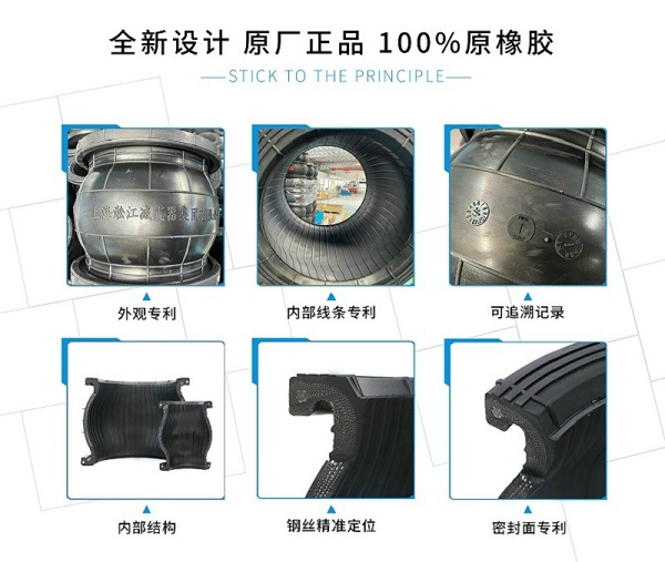 邢台PN10避震接头可曲挠橡胶接头耐磨效果好